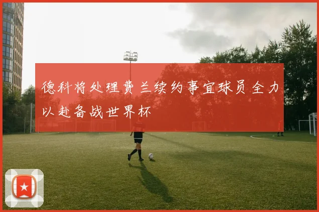 德科将处理费兰续约事宜球员全力以赴备战世界杯